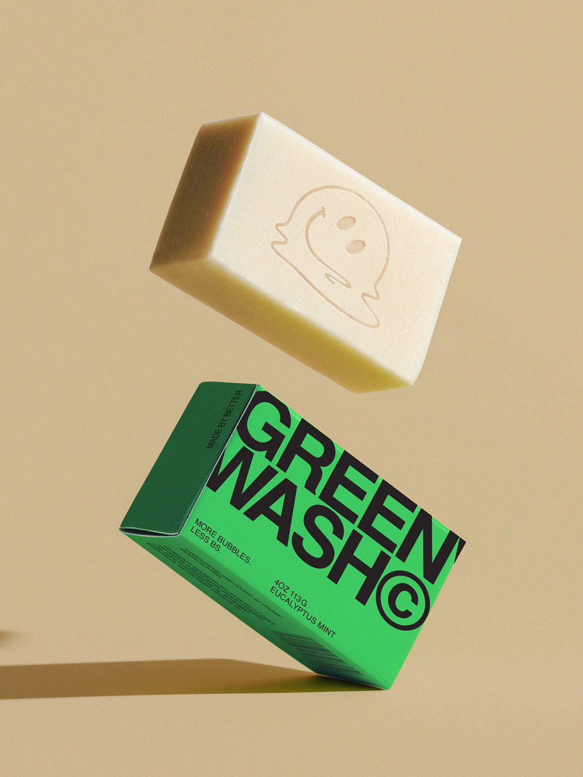 Greenwash Soap Bar and Box
